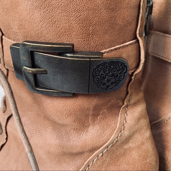 SOLD! Vince Camuto Lace Up Leather Boots - Picture 5 of 7